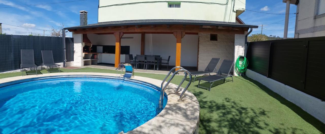 Casa Con Piscina Y Barbacoa Vila Freixido Exterior foto